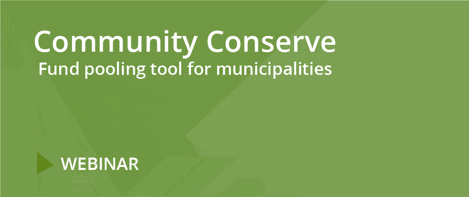 Webinar – Community Conserve