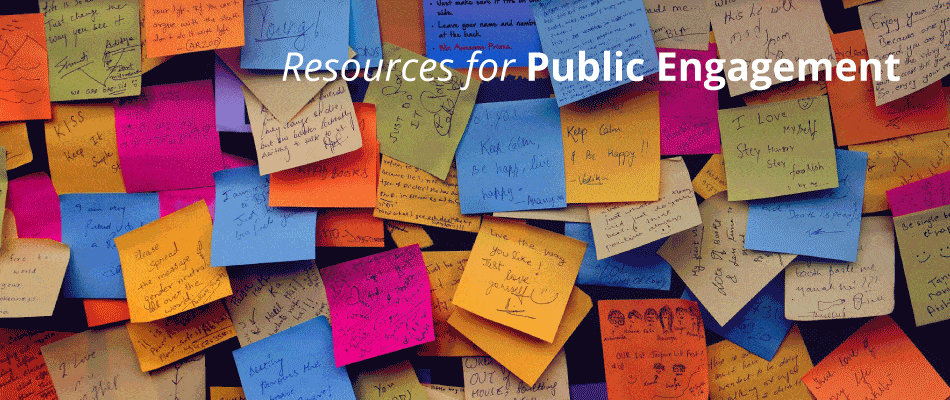Tools for public engagement